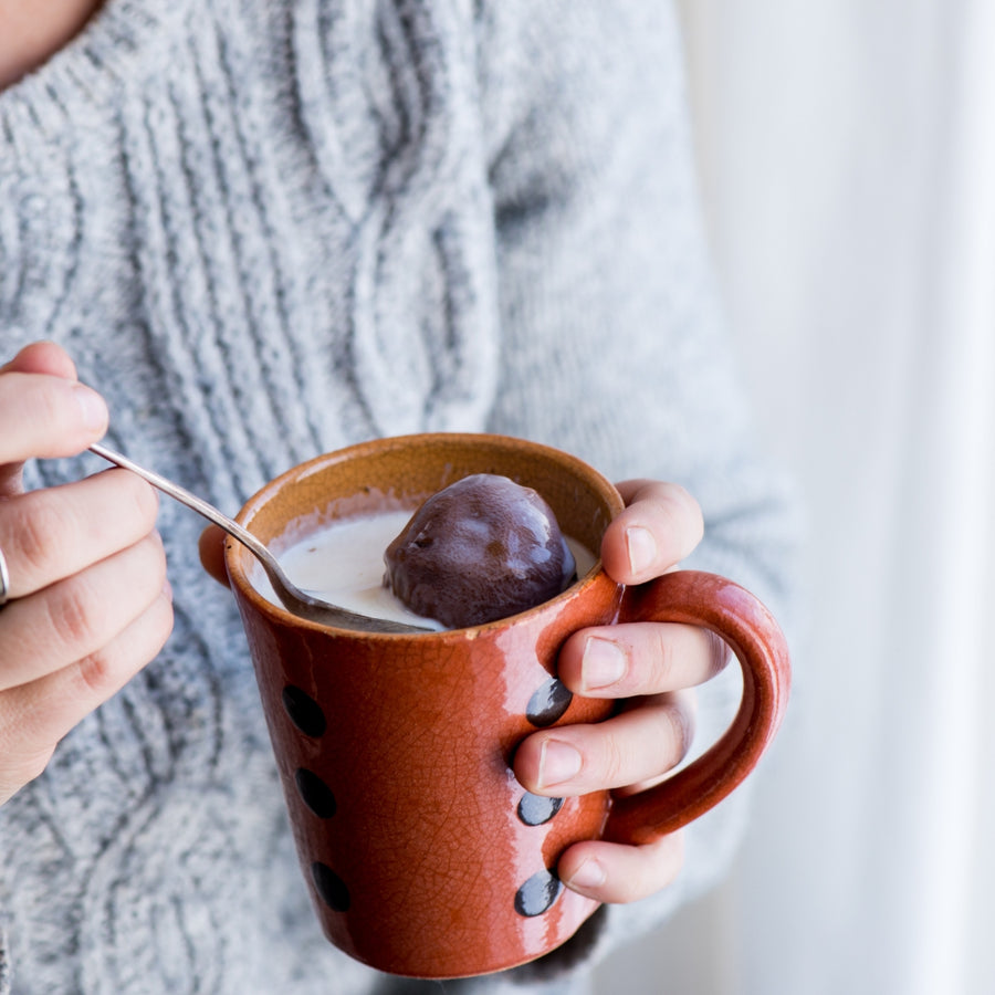 Chocolat chaud, bombes fondantes