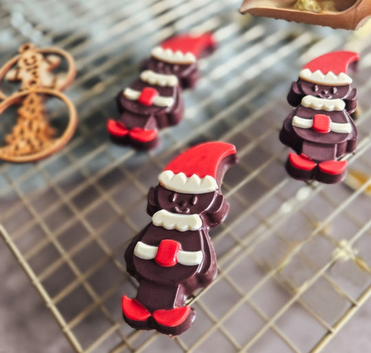 Lutin praliné noisettes et sapin