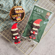 Lutin praliné noisettes et sapin