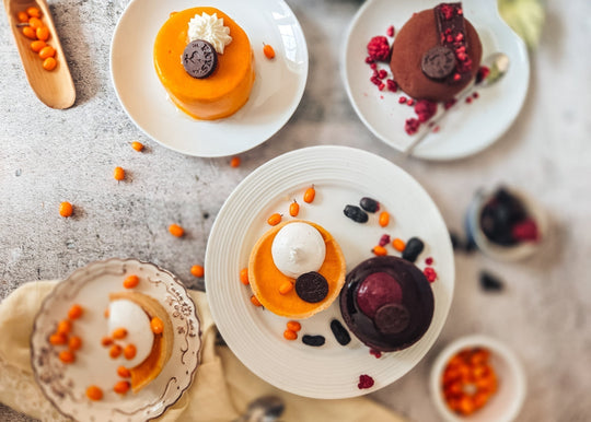 Plus de fruits d'ici dans nos pâtisseries fines artisanales