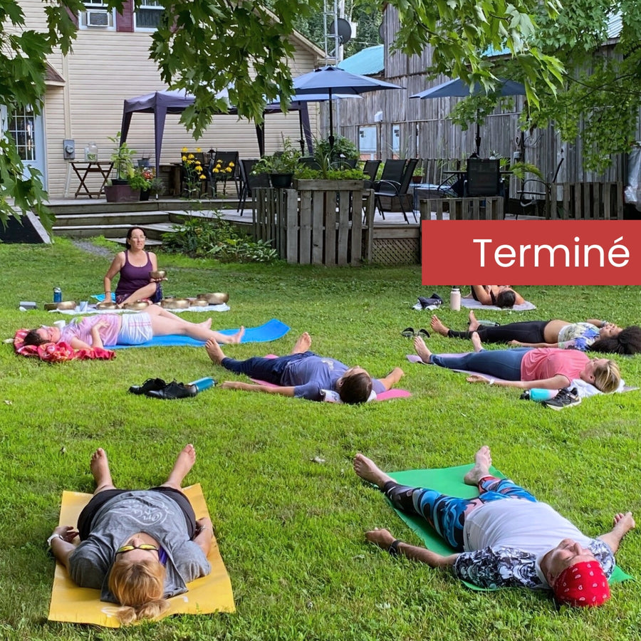 Yoga et dégustation en pleine conscience
