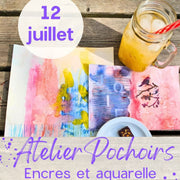 Ateliers découverte - Encres et aquarelles
