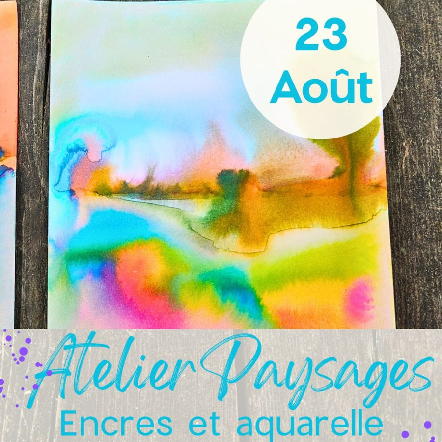 Ateliers découverte - Encres et aquarelles