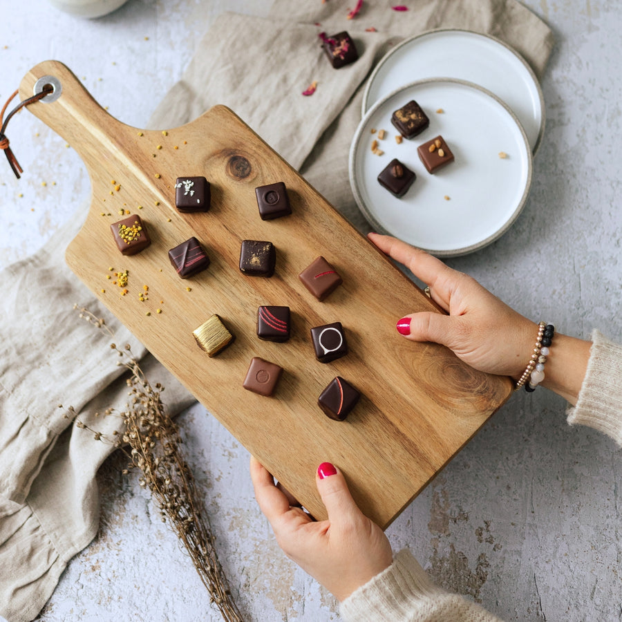 Boîte de 3 chocolats fins artisanaux