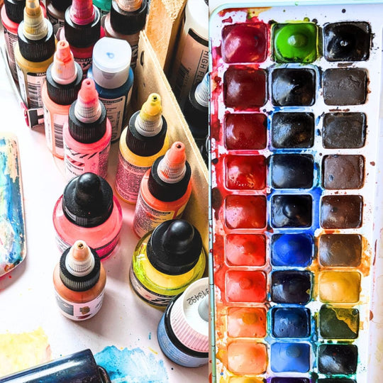 Ateliers découverte - Encres et aquarelles