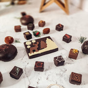 Une collection complète des meilleurs chocolats pour Noël.