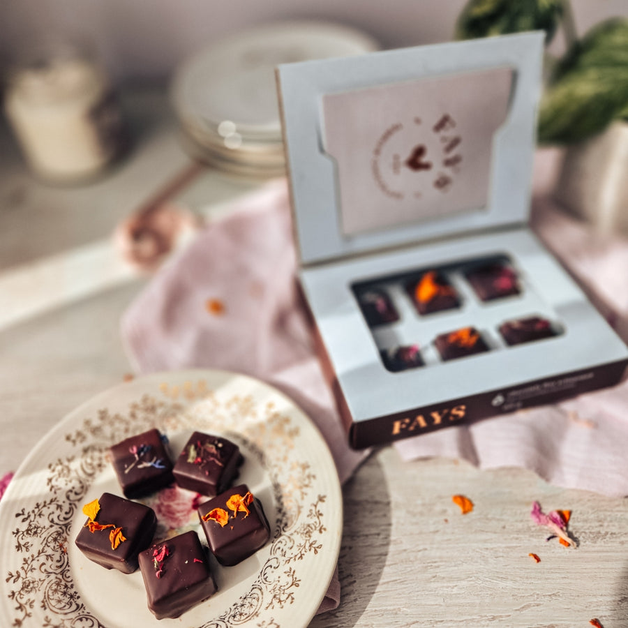 Boîte de 6 chocolats- Édition fête des Mères