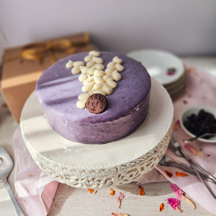 L'Éveil - Gâteau camerises, amandes et mélilot