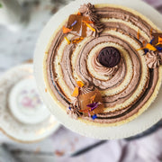 Le Tourbillon choco, mélilot et rhubarbe