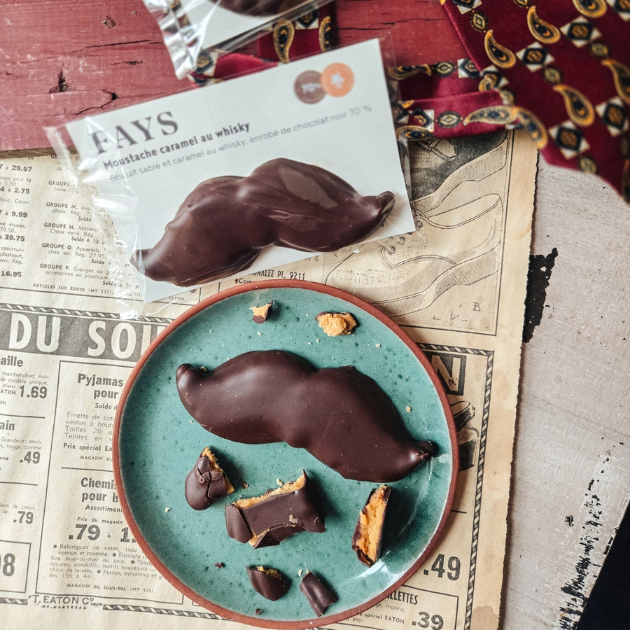 Moustache caramel au whisky