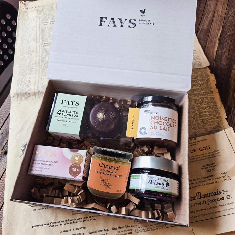 Le pas pressé - ensemble cadeau douceurs