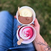 creme glacee artisanale et sorbet en pot