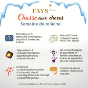 Semaine de relâche - Chasse aux CHOCOS