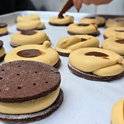 Sandwich creme glacee caramel fleur de sel