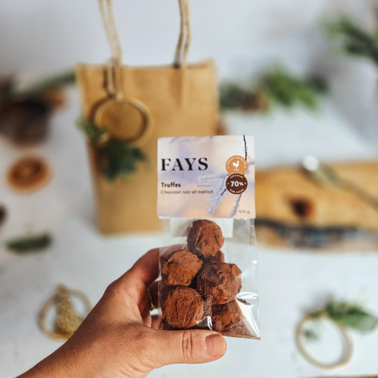 Truffes en chocolat faites au Québec