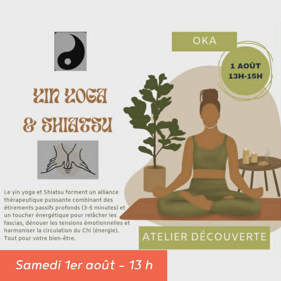 Atelier découverte Yin yoga & Shiatsu
