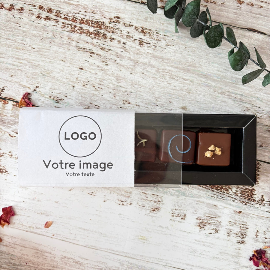 Boîte de 3 chocolats - Sur mesure