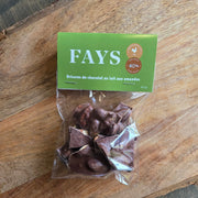 Brisures de chocolat aux amandes