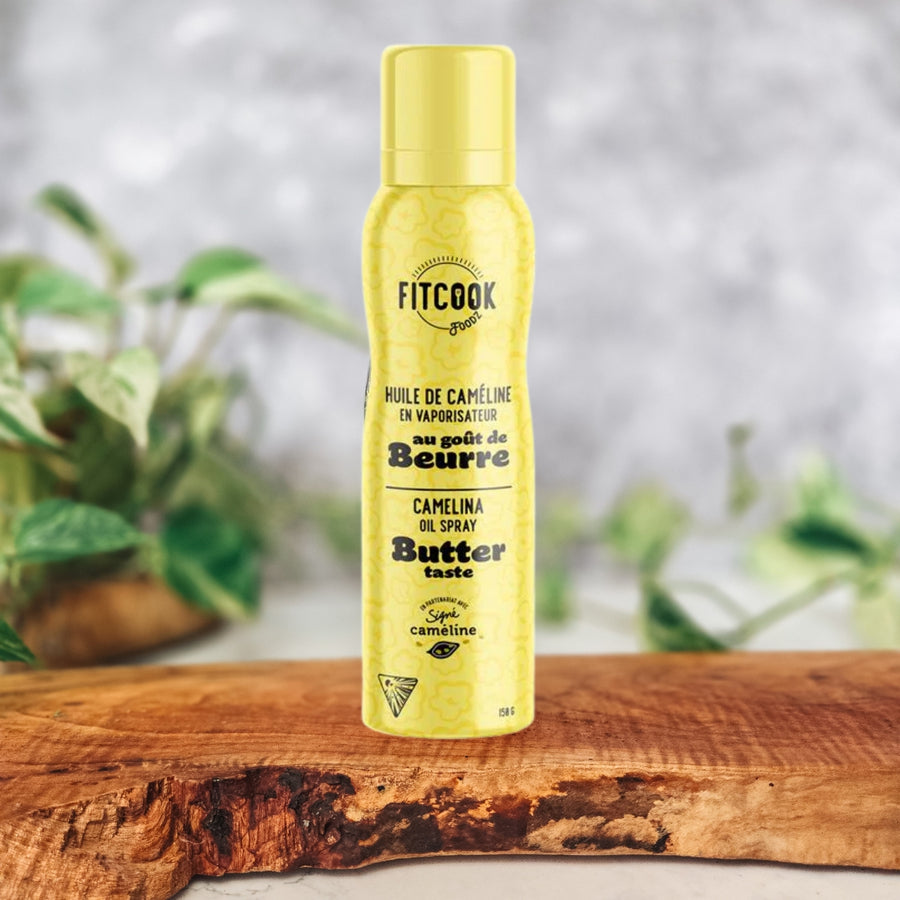 Vaporisateur d'huile de caméline au goût de beurre